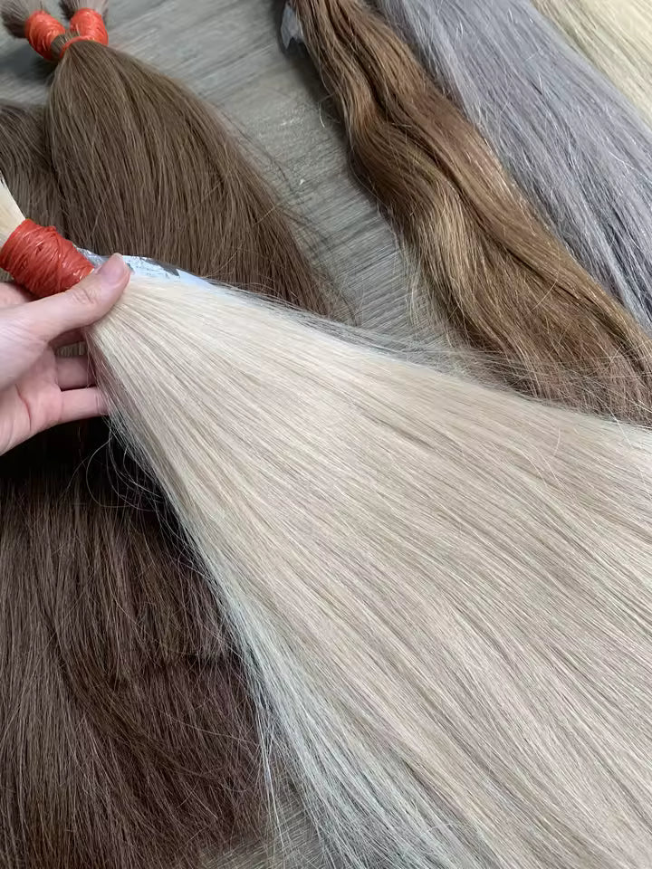 Human Hair Colored