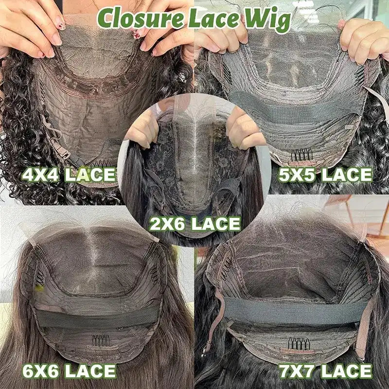 10A Custom HD/Transparent Closure Raw Hair Wig Body Wave