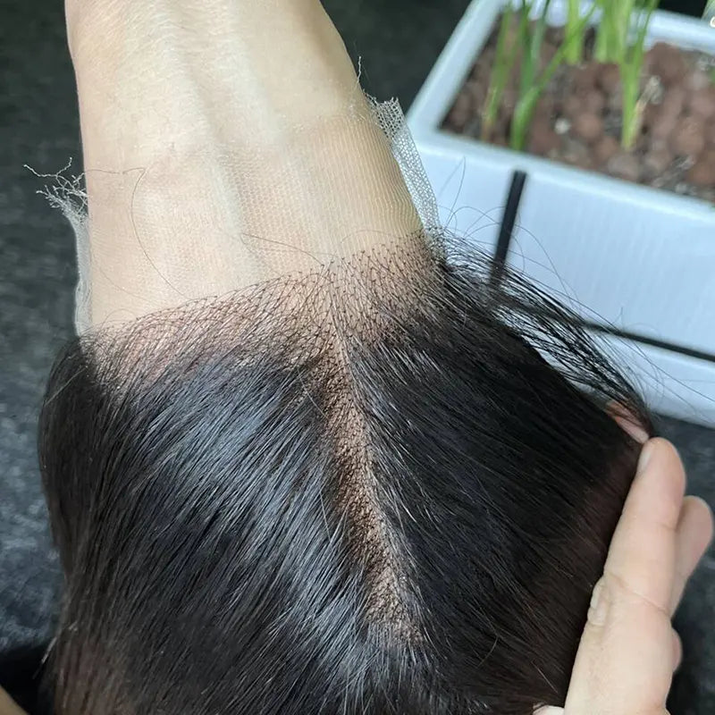 10A Custom HD/Transparent Closure Raw Hair Wig Body Wave