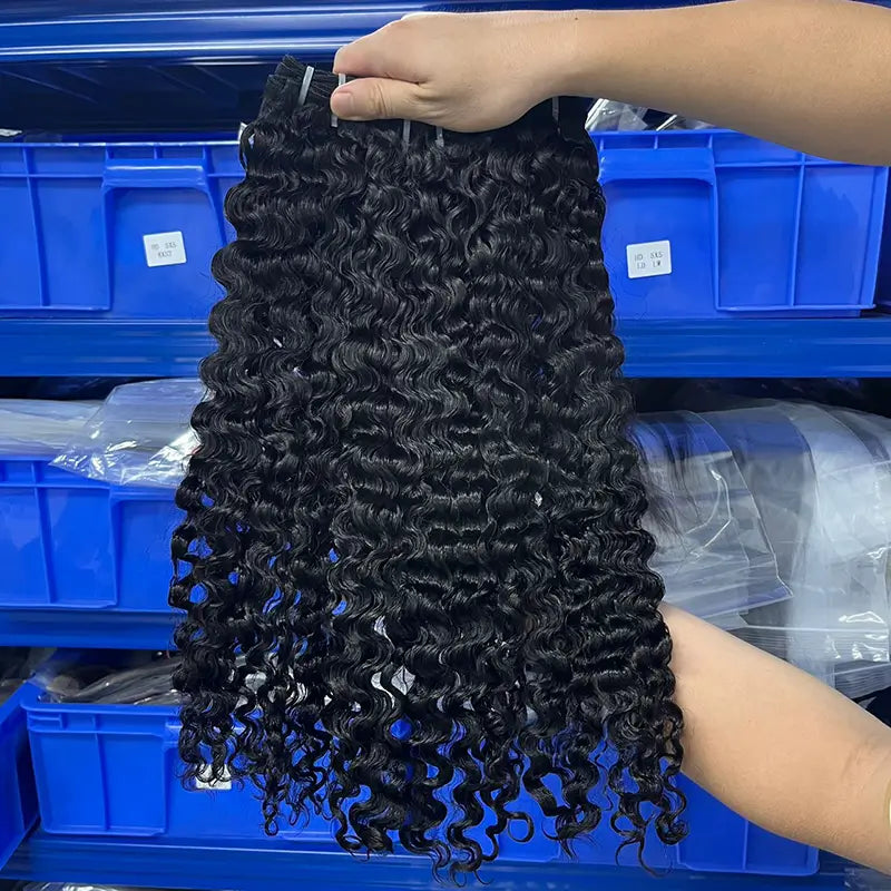 10A Raw Virgin Hair Weaving Curl