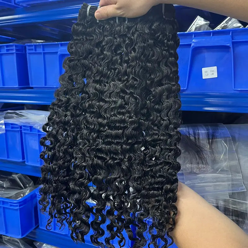 10A Raw Virgin Hair Weaving Curl