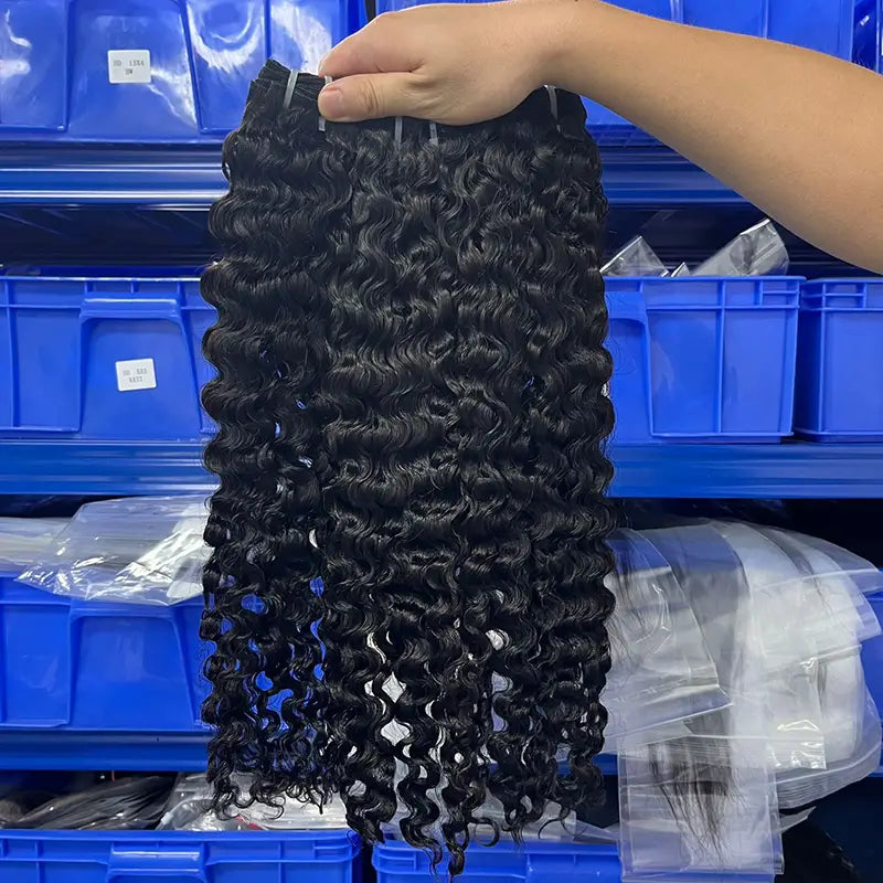 10A Raw Virgin Hair Weaving Curl