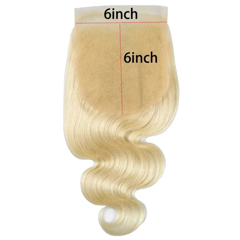 #613 Blonde Hair HD Lace Closure & Frontal Body Wave