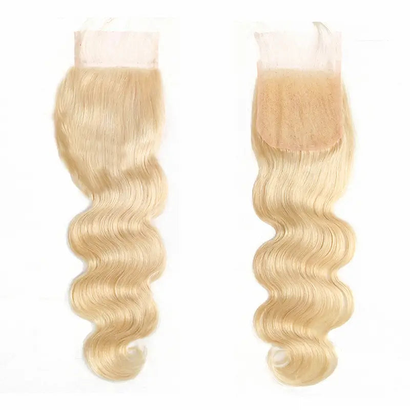 #613 Blonde Hair HD Lace Closure & Frontal Body Wave