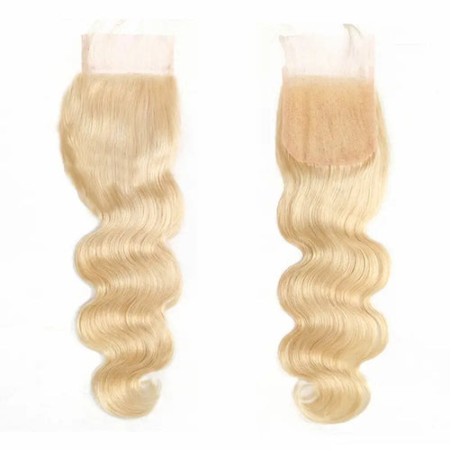 #613 Blonde Hair HD Lace Closure & Frontal Body Wave