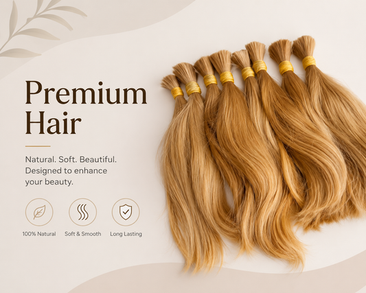 Natural Blonde Virgin Remy Hair