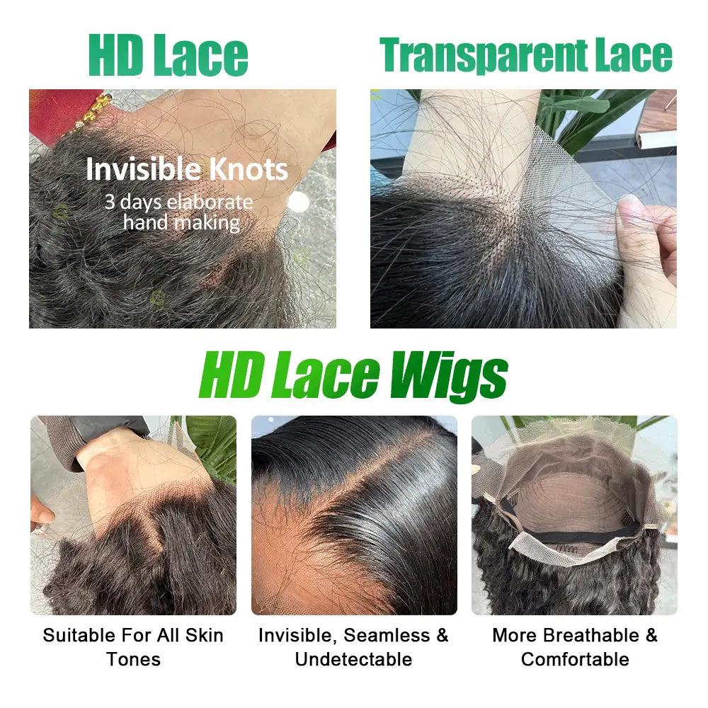 10A Custom HD/Transparent Frontal Raw Hair Wig Curly